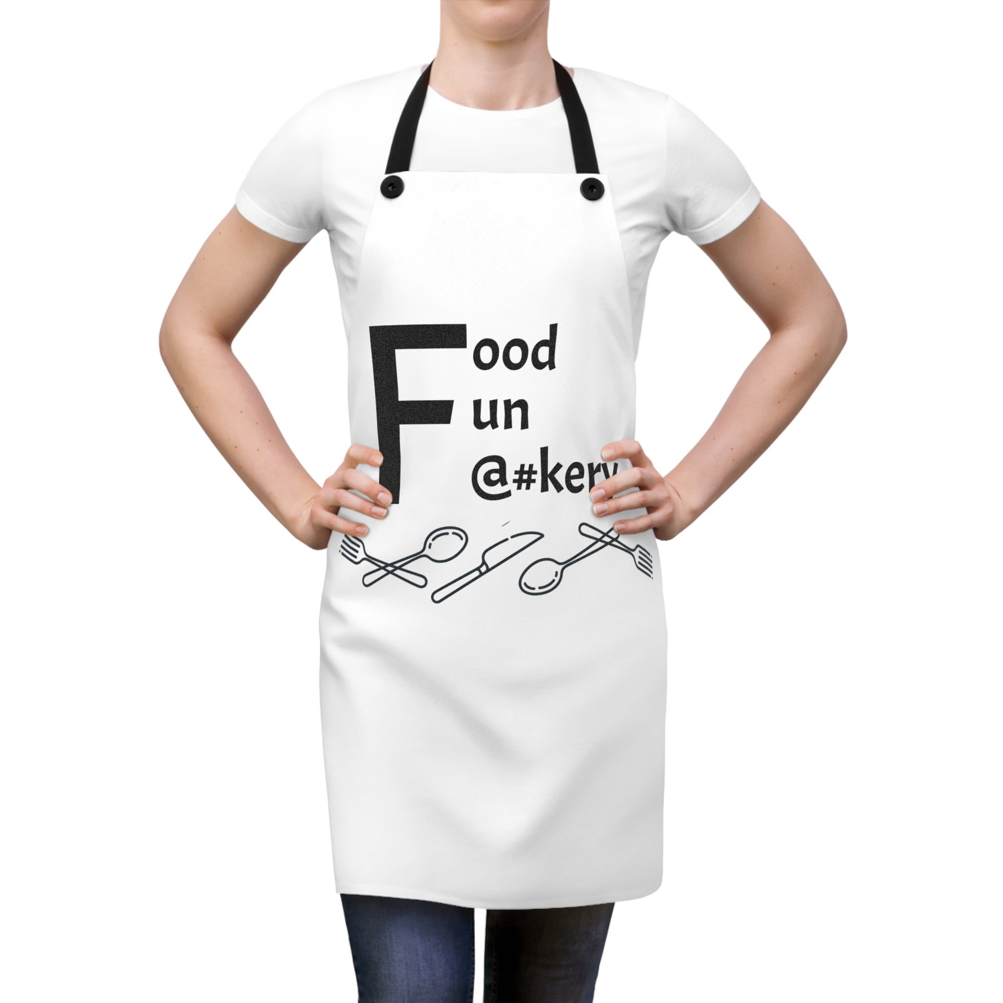 Fun Foodie Apron - Cooking with Style - Perfect Gift for Chefs and Food Lovers