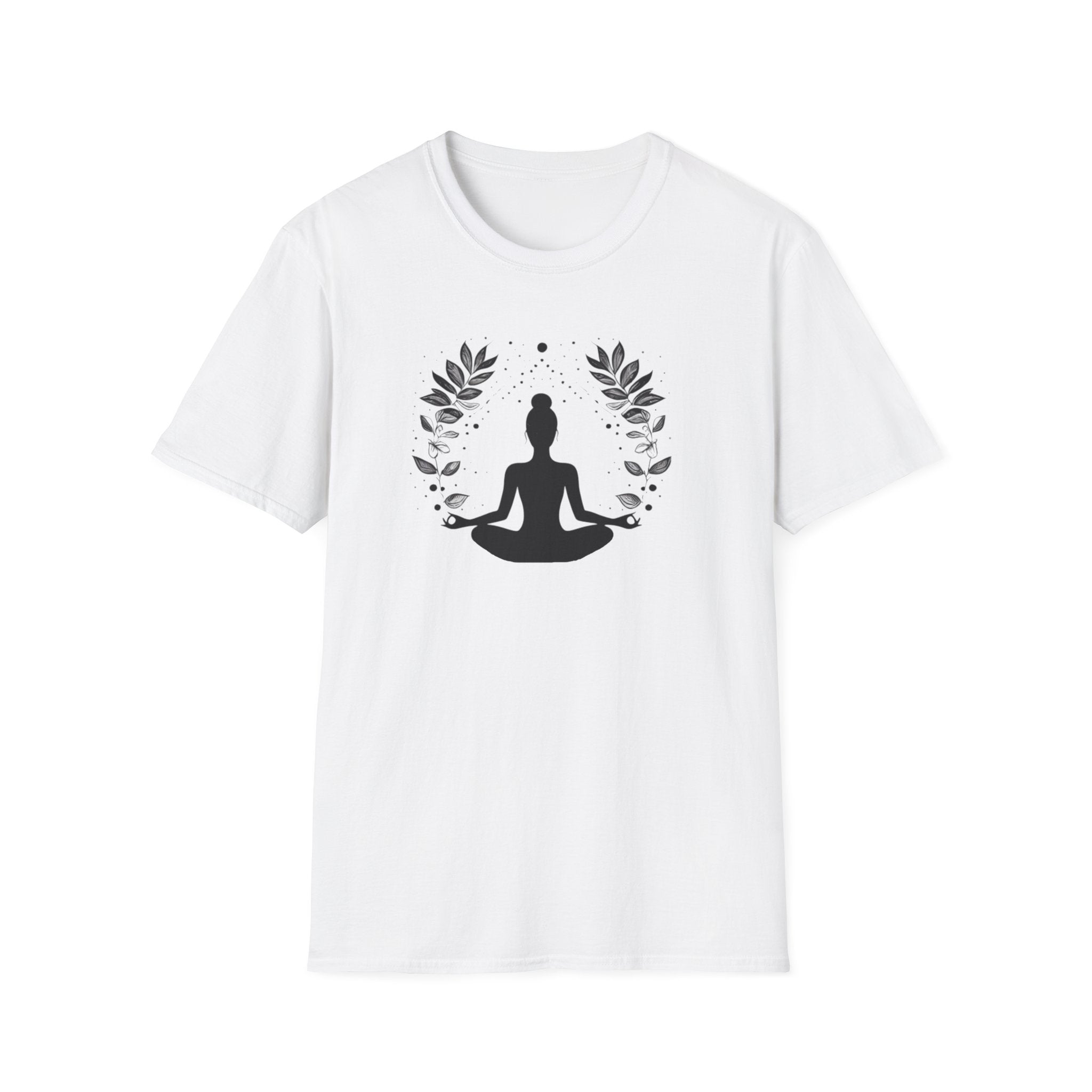 Peaceful Meditation Unisex Softstyle T-Shirt - Mindfulness & Relaxation Wear