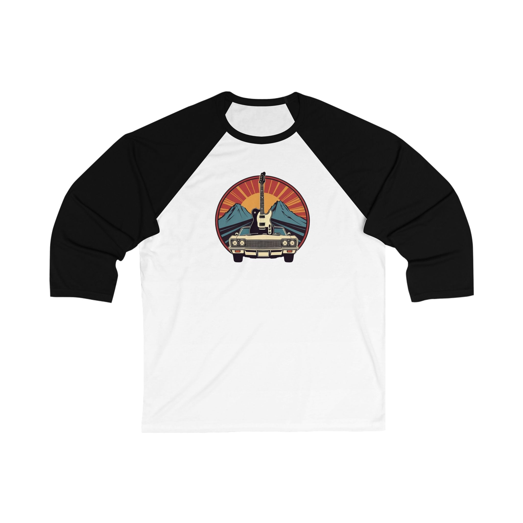 Vintage Classics Unisex 3\4 Sleeve Baseball Tee