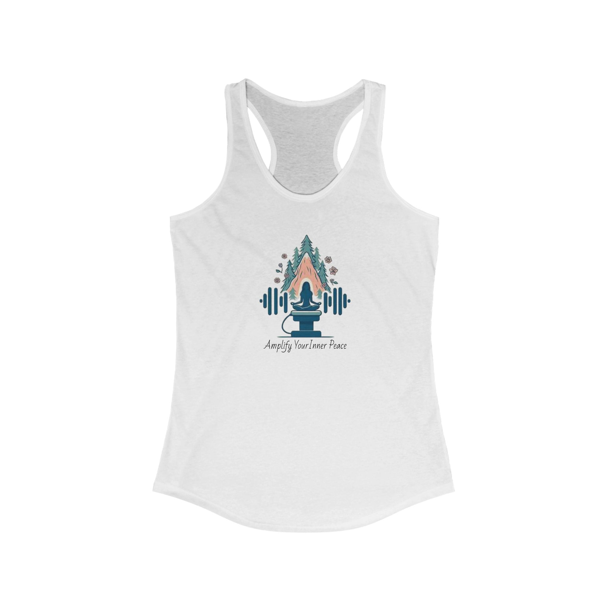 Amplify Your Inner Peace Racerback Tank