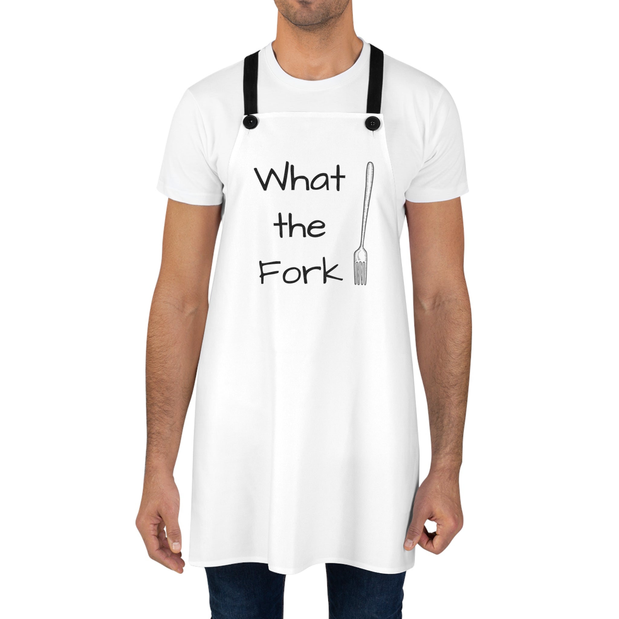 "What the Fork"  Funny Kitchen Apron -