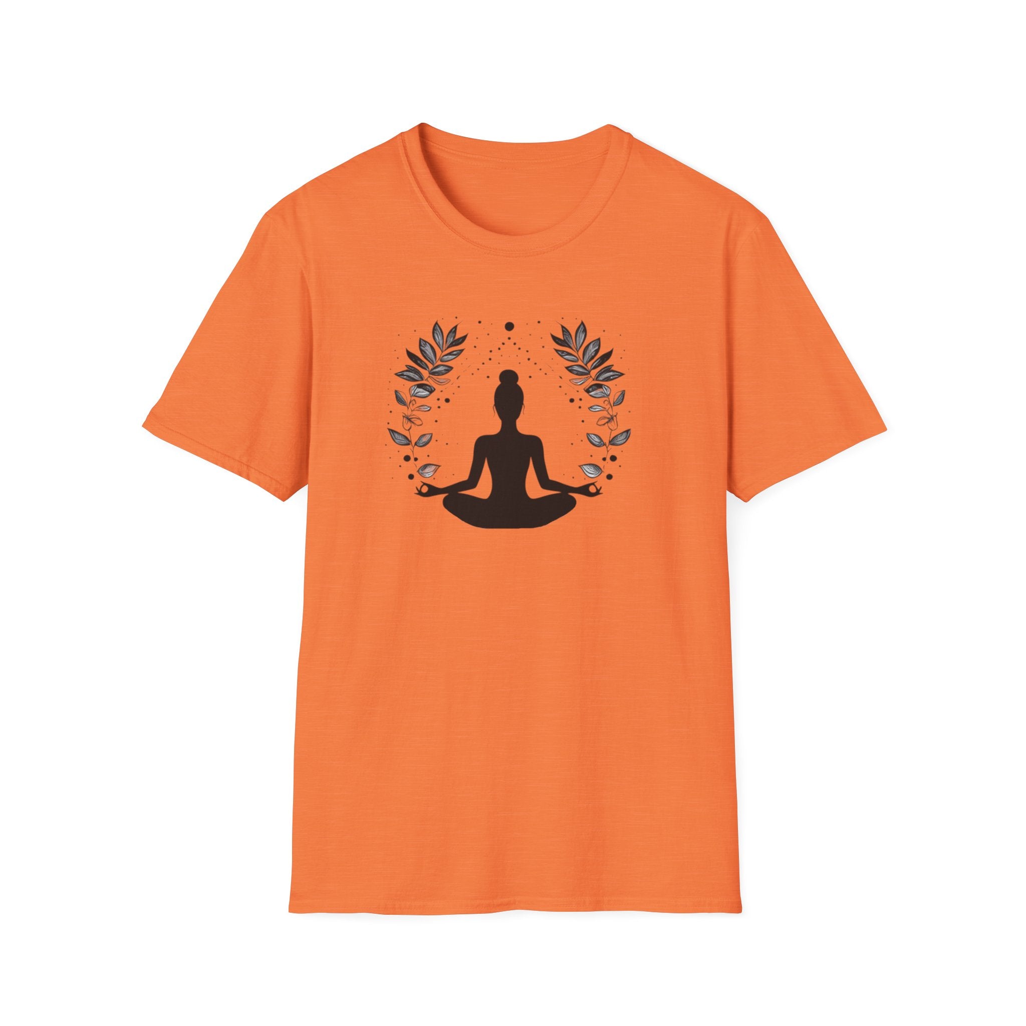 Peaceful Meditation Unisex Softstyle T-Shirt - Mindfulness & Relaxation Wear