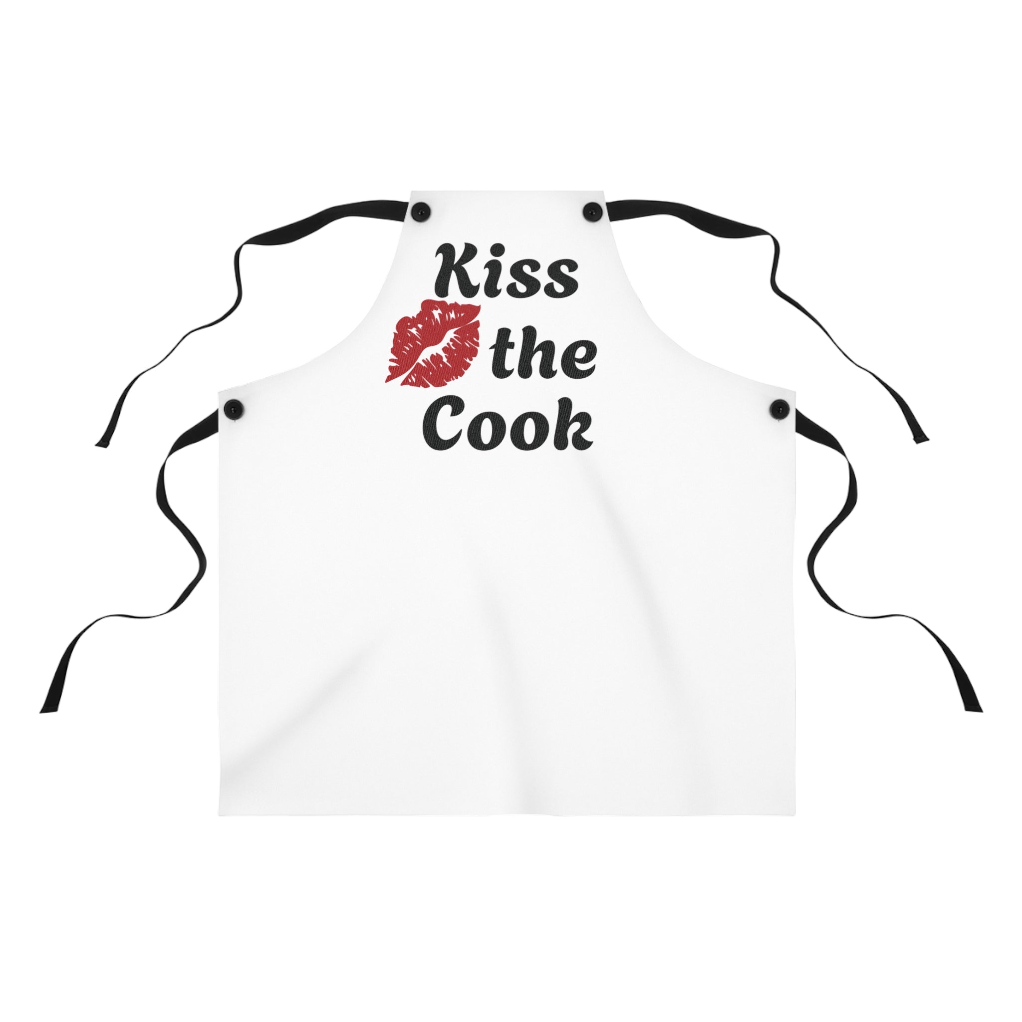 Kiss the Cook Apron - Fun Cooking Gift for Chefs & Home Cooks