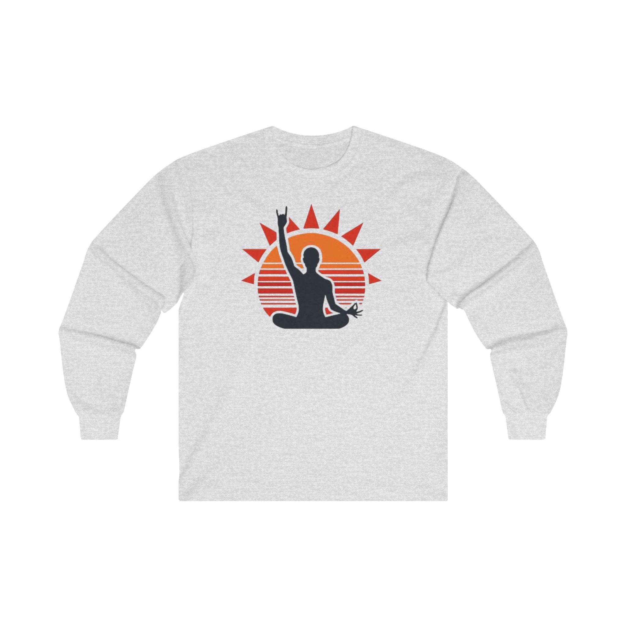 Rock Your Zen Long Sleeve Cotton Tee