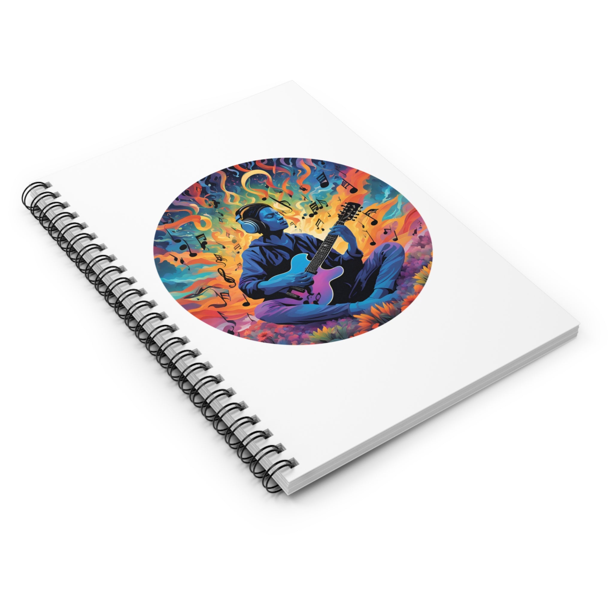 Amplify Your Inner Peace Spiral Notebook - Ruled Line