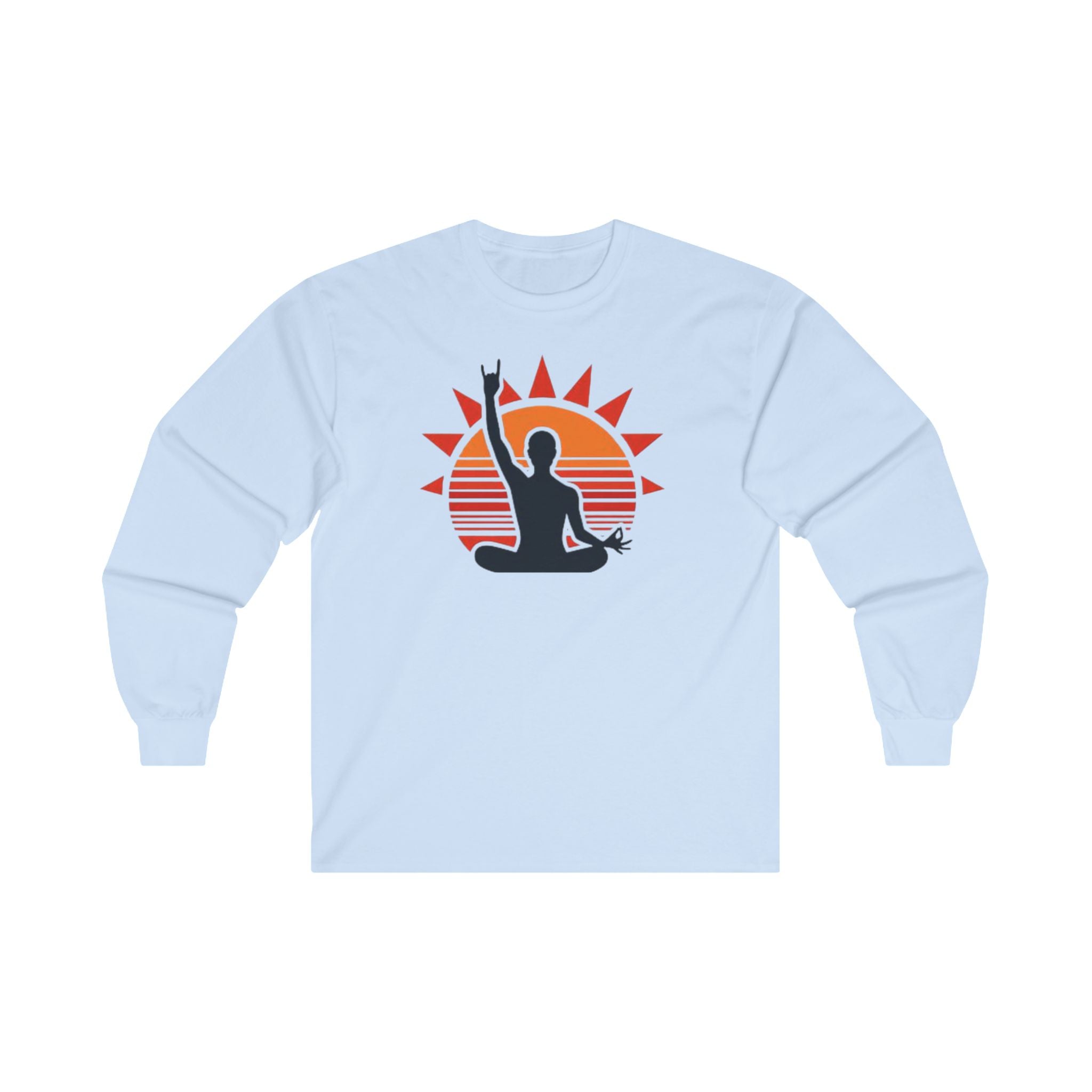 Rock Your Zen Long Sleeve Cotton Tee