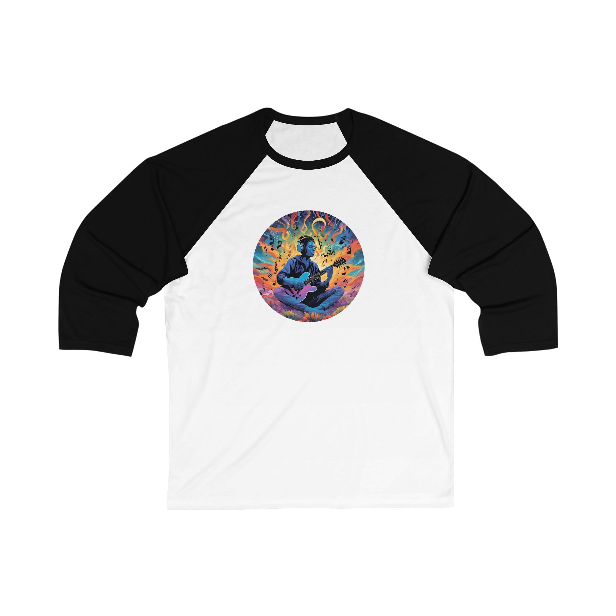 Amplify Your Inner Peace Unisex 3\4 Sleeve Baseball Tee