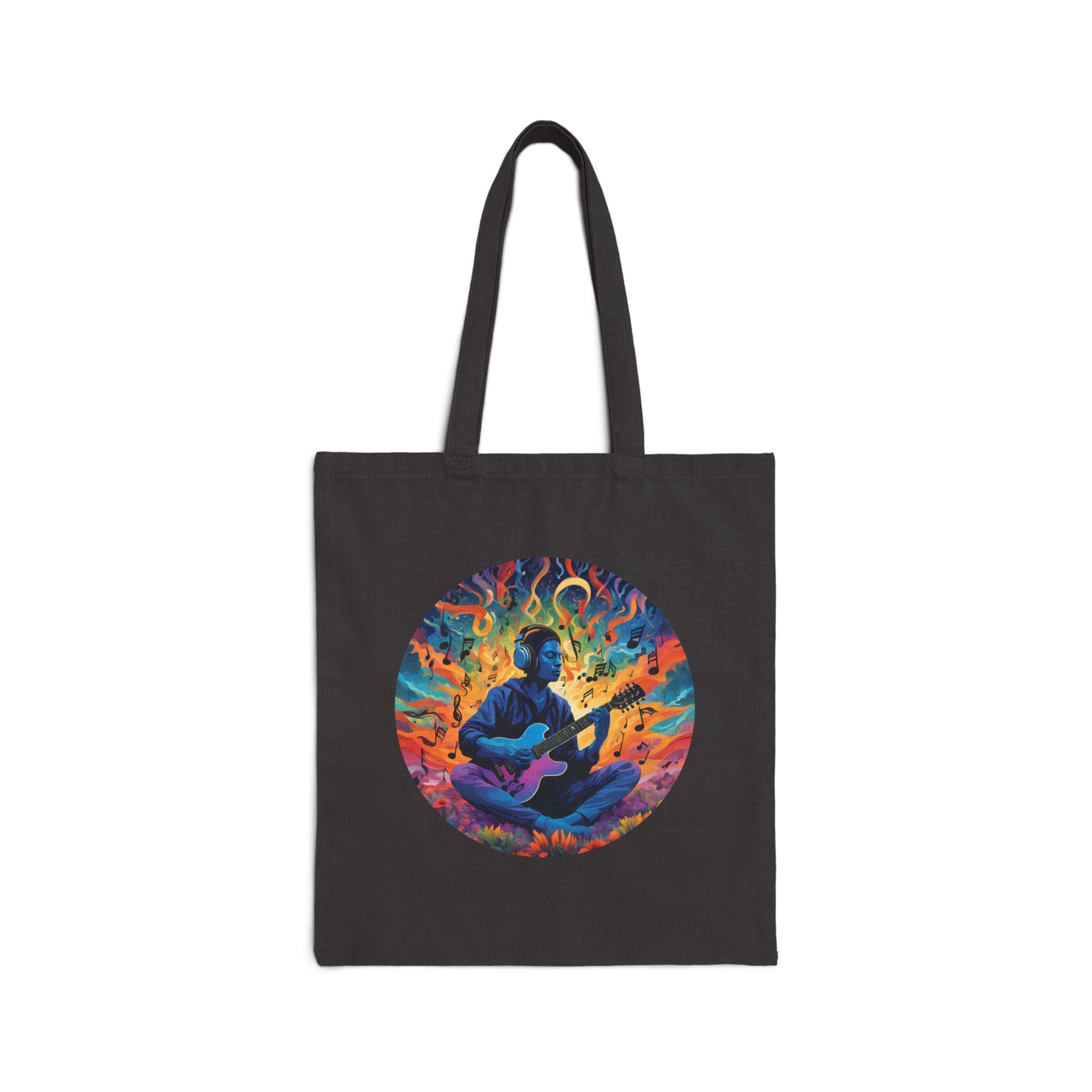 Amplify Your Inner Peace- Cotton Canvas Tote Bag | Eco Friendly and Stylish