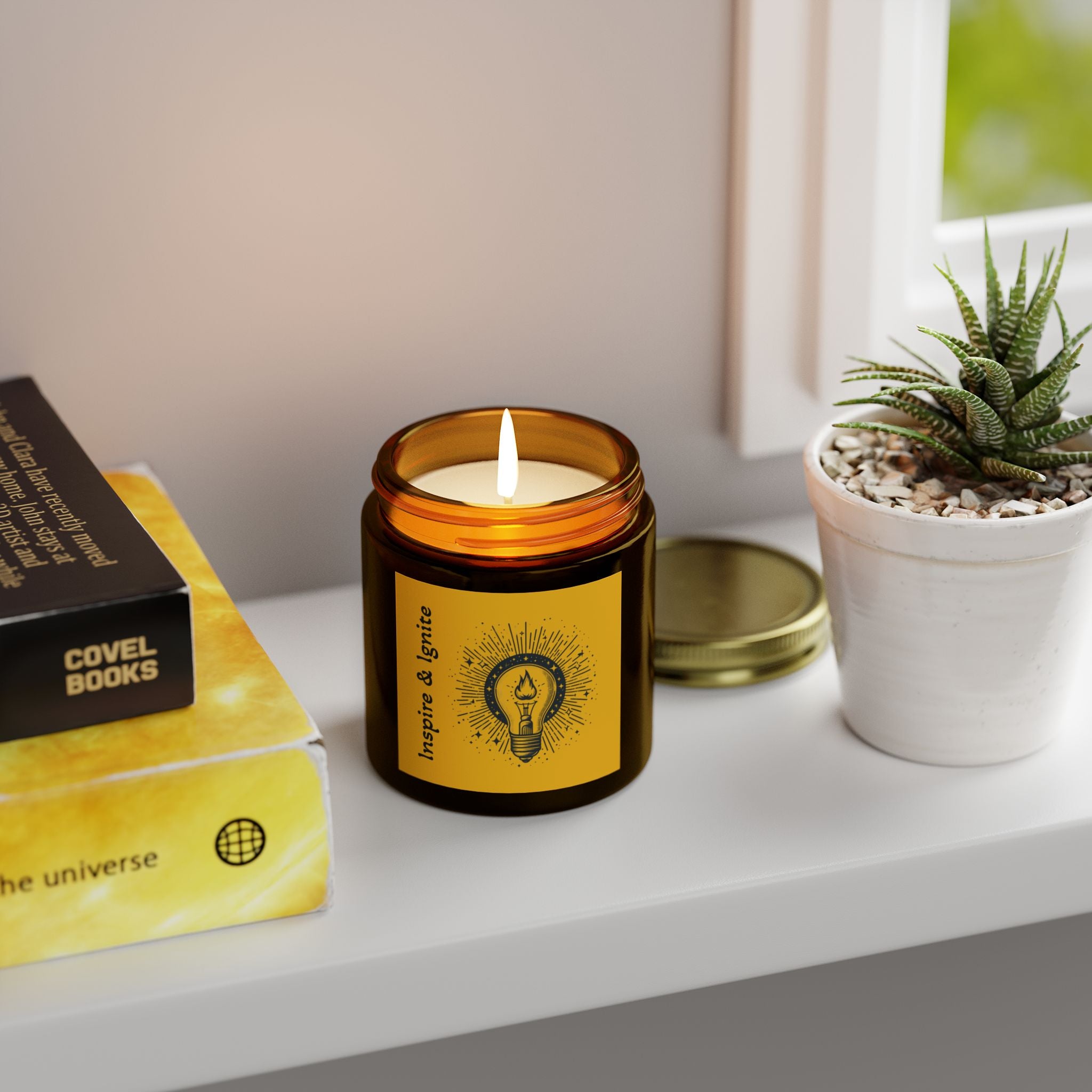 "Inspire & Ignite" Candle (4oz, 9oz)