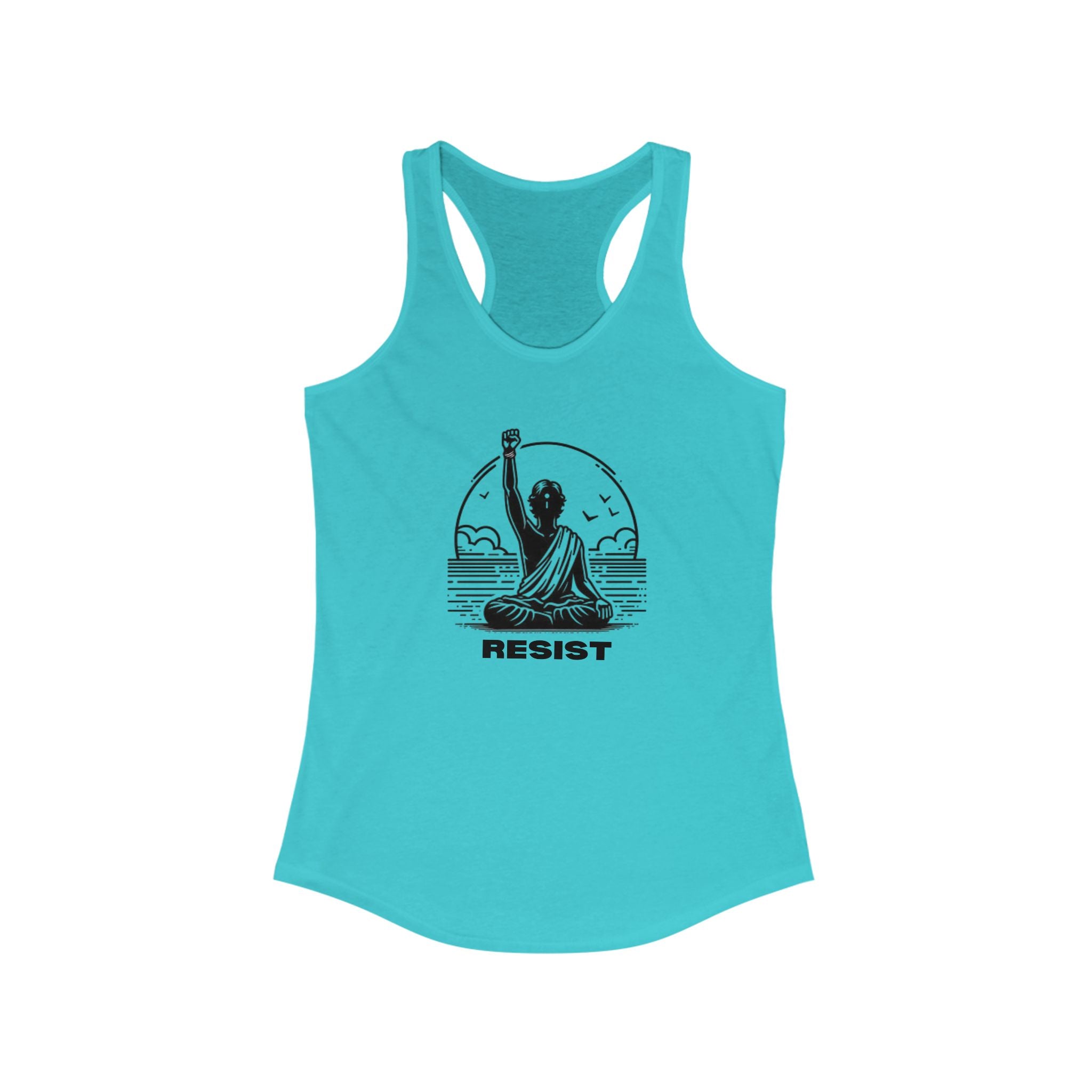 "RESIST" -Women's Racerback Tank Top