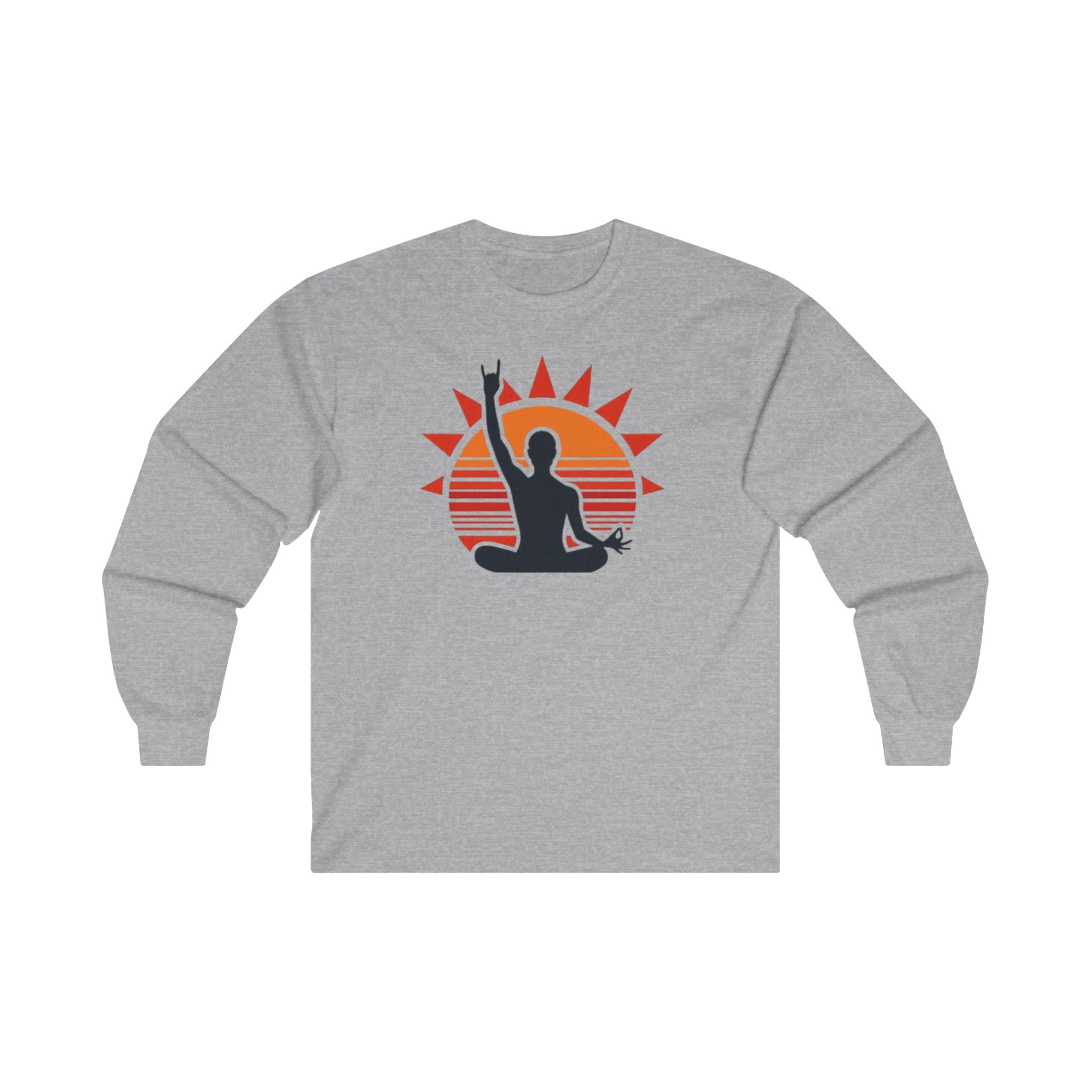 Rock Your Zen Long Sleeve Cotton Tee