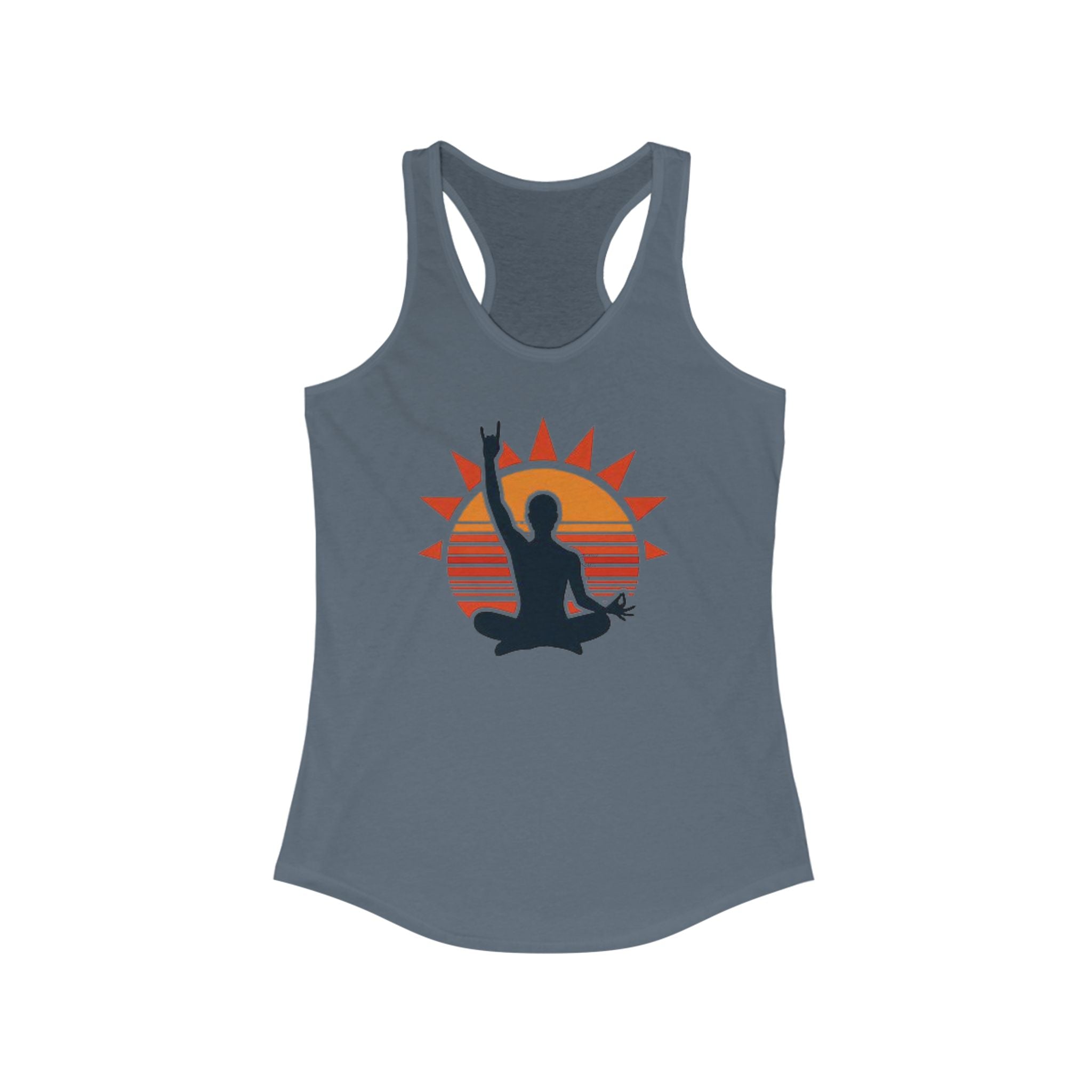 Rock The Moment Racerback Tank for Women - Relaxing and Stylish Activewear