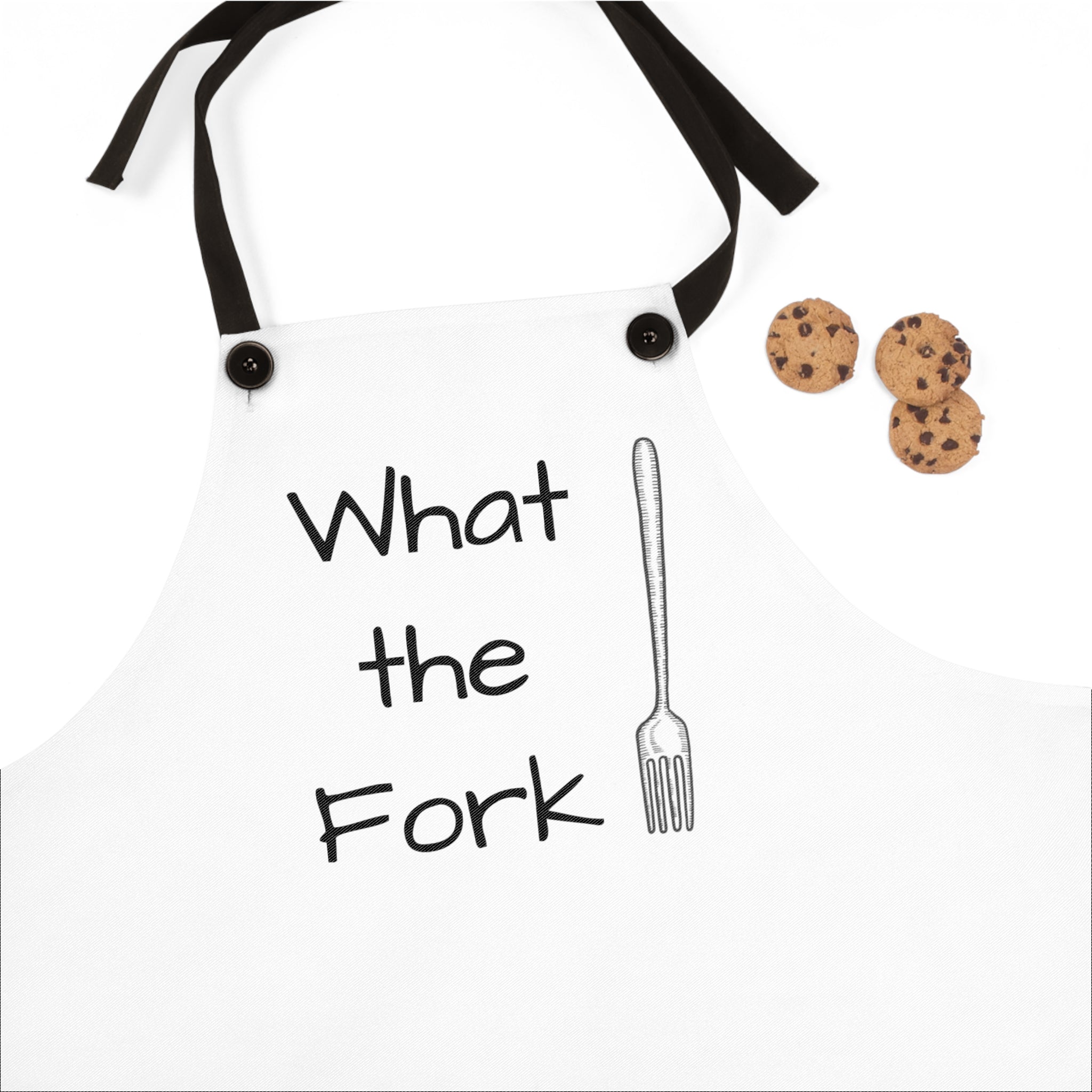 "What the Fork"  Funny Kitchen Apron -