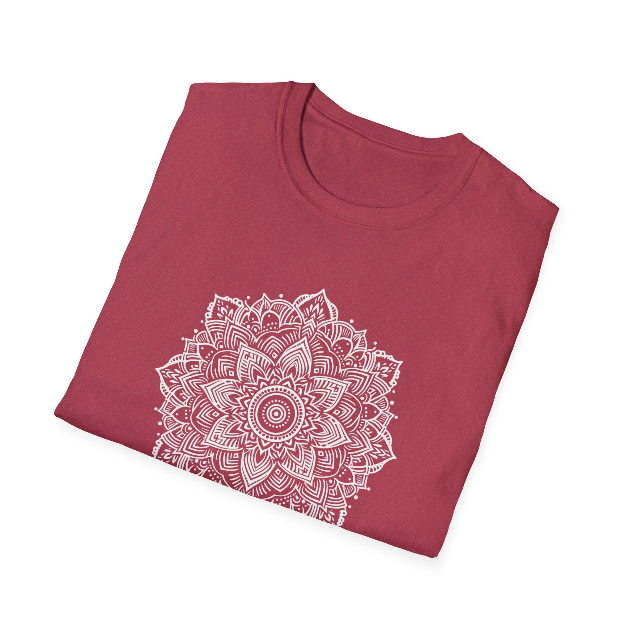 Mandala Unisex Softstyle T-Shirt - Comfort Meets Zen